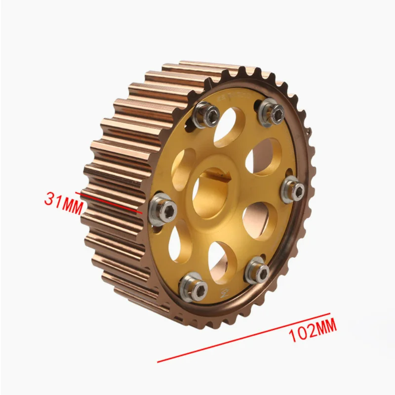 Adjustable Cam Gear Aluminum Alloy Timing Gear for Honda Civic B Series 1990-2001 Engine Cam Pulley Pully Gears