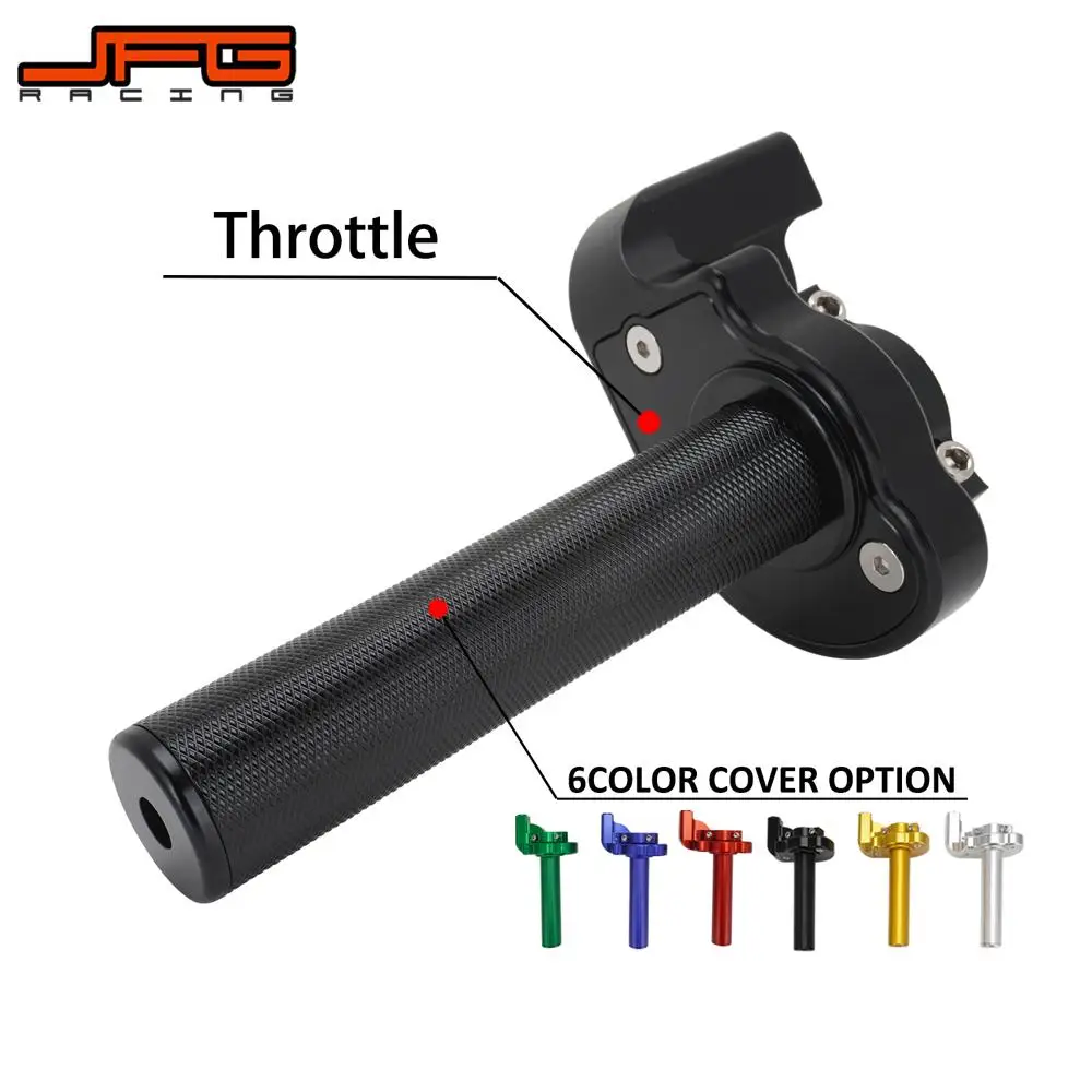 

Motorcycle 7/8'' 22mm Universal Handlebar Throttle Grip Quick Twister For Honda Kawasaki Yamaha CRF CR YZ KX KLX Dirt Pit Bike