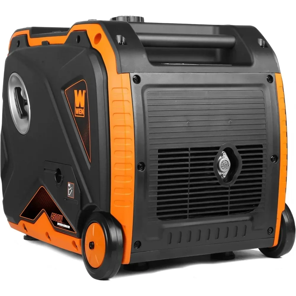 df451i super quiet 4500-watt electric start dual fuel rv-ready portable inverter generator with fuel shut-off