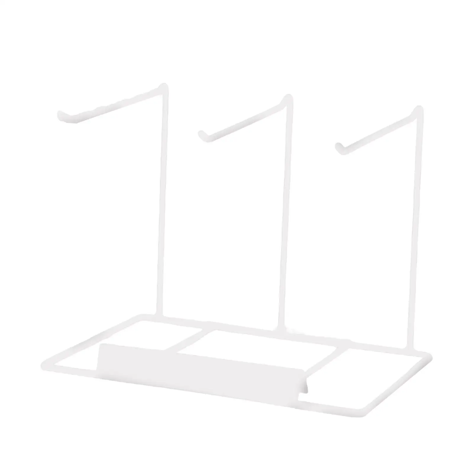 Iron Jewelry Organizer Stand Free Standing Hanging Rack Hook Display