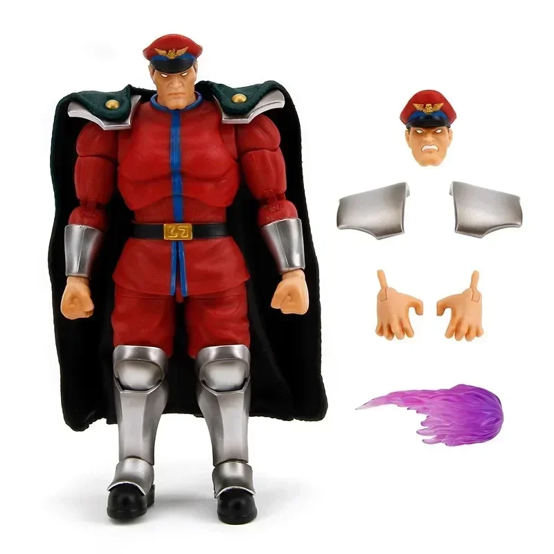 

Фигурки истребителей финала соперника M.Bison, фигурка героя, коллекционная статуя красного и синего цвета, модель на день рождения, 6 дюймов, игрушка, подарки