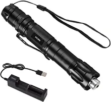 

DOJBN Handheld Green Beam Pointer, Long Range High Power Adjustable Light with Star Cap, for Hiking Indoor Outdoor Teaching