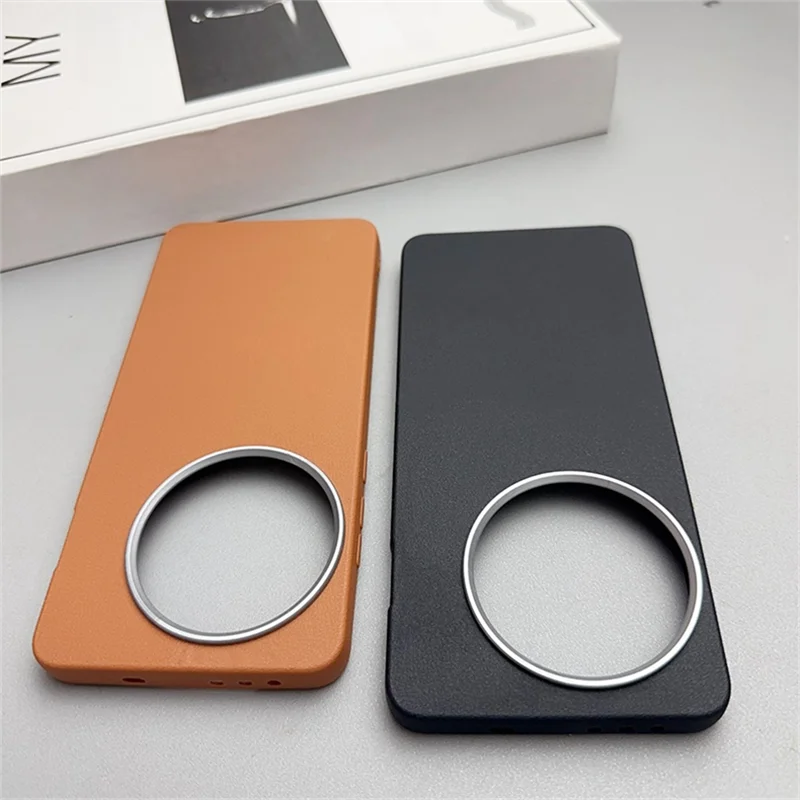 Luxury PU Silicone Back Cover: Soft Protective Shell Bumper
