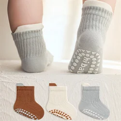 0-5T Spring and Autumn Floor Socks Baby Toddler Comfortable Class Cotton Socks Baby Glue Non-slip Children's Floor Socks