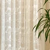 Princess Romantic White Tulle French Embossed Flamingo Sheer Curtains for Living Room Bedroom Dining Blackout Luxury Window 5