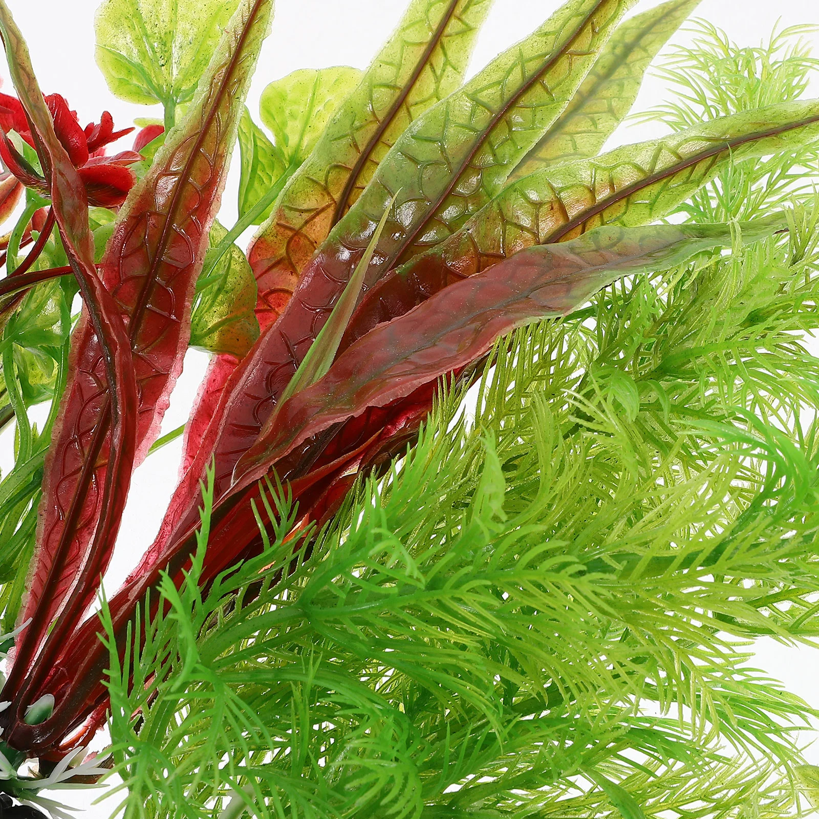 11 Pcs Artificial Aquarium Plants Realistic Aquarium Decorations Fish Tank Plants Aquatic Plant Decor Pet Products Home Garden