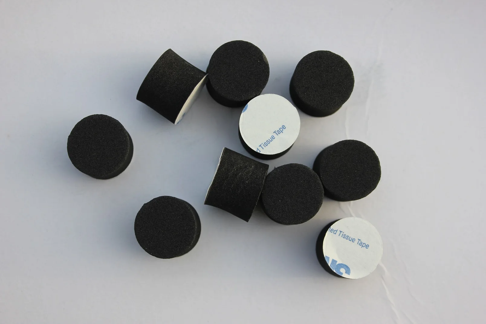 5Pieces Black Foam Cone for Electronic Drum Piezo Trigger 1.38 x 1.46  Inches