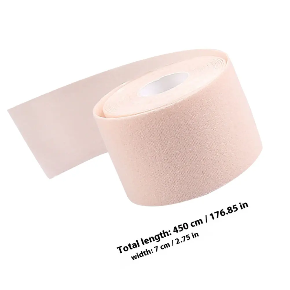 1 롤 힐 물집 방지 테이프 부드러운 플란넬 원단 강력한 접착력 하이힐 부츠 샌들 작업용 휴대용 경량