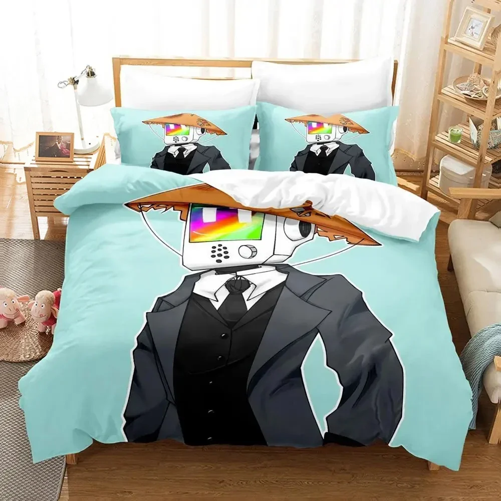 3D Print Game Stray Cats Bedding Set Duvet Cover Bed Set Quilt Cover Pillowcase Comforter King Queen Size Boys Adult Bedding Set