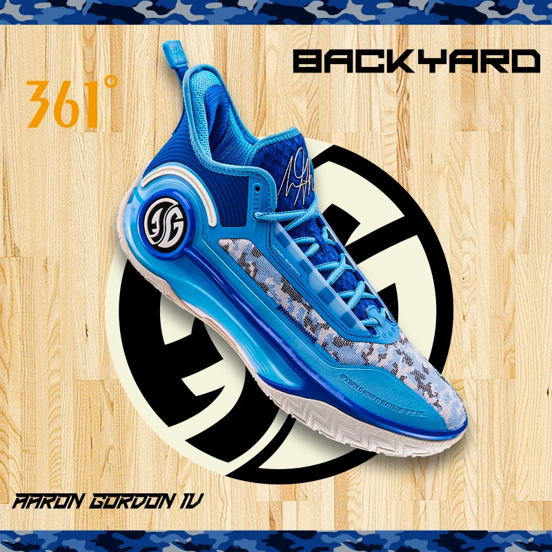 361 Degrees AG4 Aaron Gordon Men Basketball Shoes Carbon 