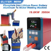 GLITTER 801H Spot Welder 19.8KW 3500A High Current Pulse Spot Welding Machine For Aluminum Nickel Lithium Iron Phosphate Battery 2