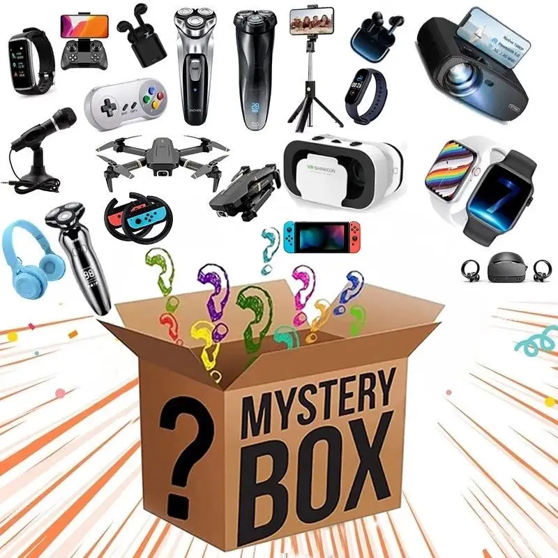 2023 Christmas Party Lucky Caixa 1pcs Mystery Box Electronics Blind Box