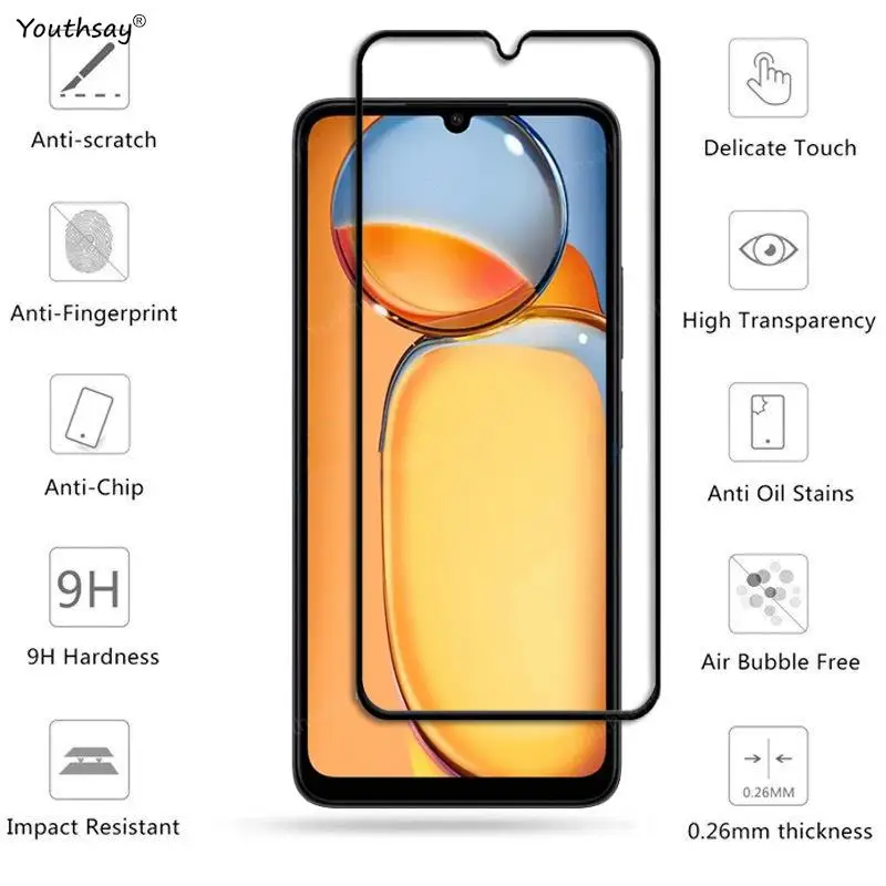 Рисунок 2 - 6 в 1 стекло для Redmi 13C полное