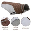 Big Dog Clothes For Winter Warm Thicken Pets Vest Coat With D-ring Outdoor Waterproof Reflectivce Jacket For Large Dogs Labrador 2
