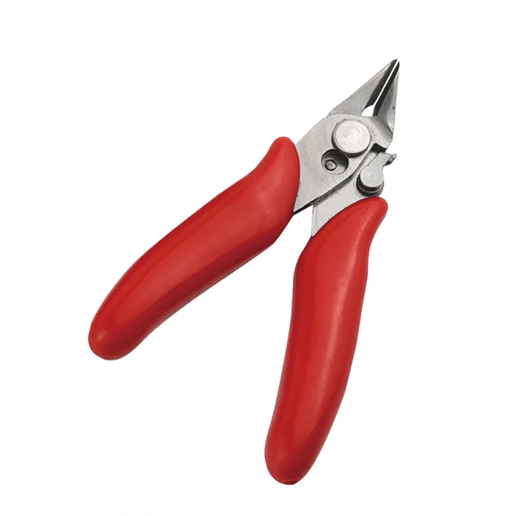 Description Picture 4 of item3.5 inch diagonal pliers tool wire cutters trimming shears stainless steel wire cutters hand tools
