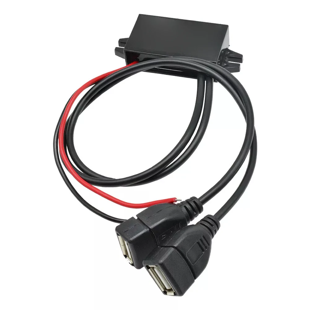 자동차 전압 변환기 12V에서 5V로 변환하는 모바일 기기용 어댑터 변환 효율성 96 과전류 보호 기능