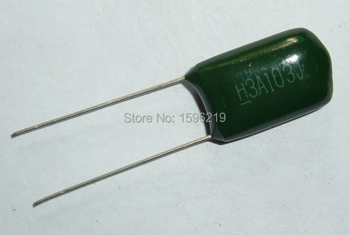 

100pcs Mylar Film Capacitor 1000V 3A103J 0.01uF 10nF 3A103 5% Polyester Film capacitor