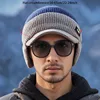 Dual-Tone Knit Baseball Cap - Outdoor Activities | Fashionable Dad Hat with Ear Protection | Perfect for Couples Hats for Men 3