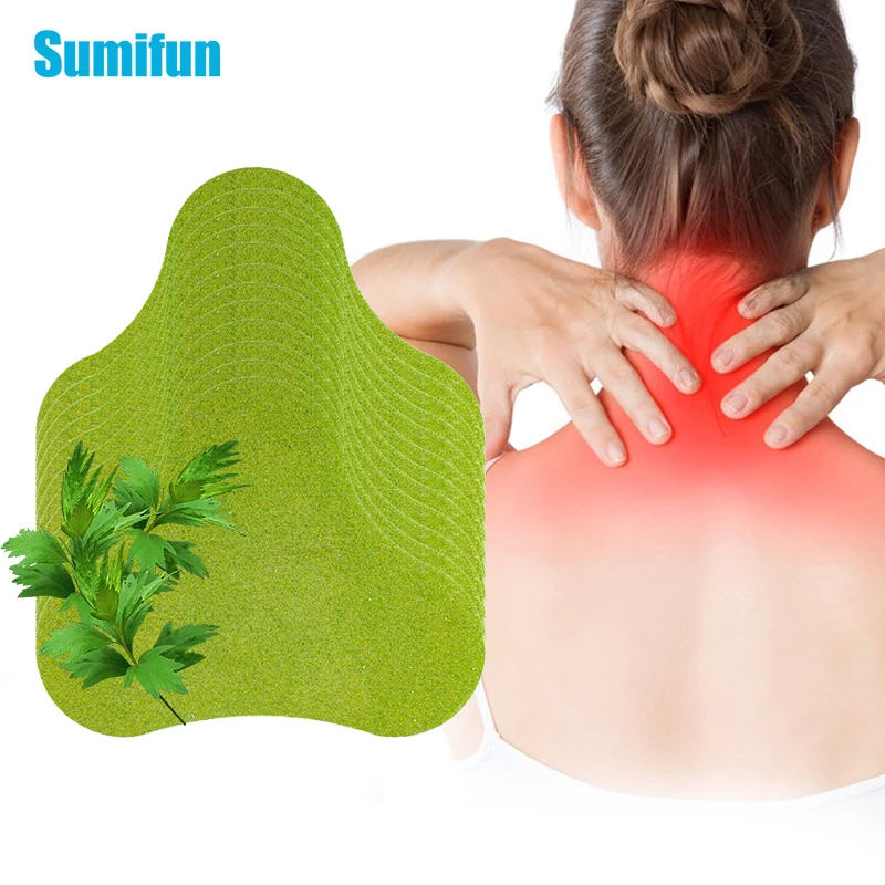 

12pcs/box Wormwood Medical Plaster Neck Patches Joint Cervical Spondylosis Body Pain Relief Stickers Rheumatoid Arthritis Patch