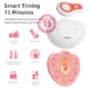 Breast Massage Pads with Hot Compress Wireless Chest Massager Breast Enhancement Instrument Red Light Massage Anti-sagging Chest 2