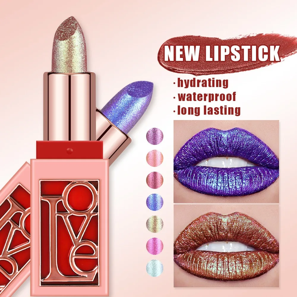 Radiant Sparkling Hydrating Glitter Lipstick Collection