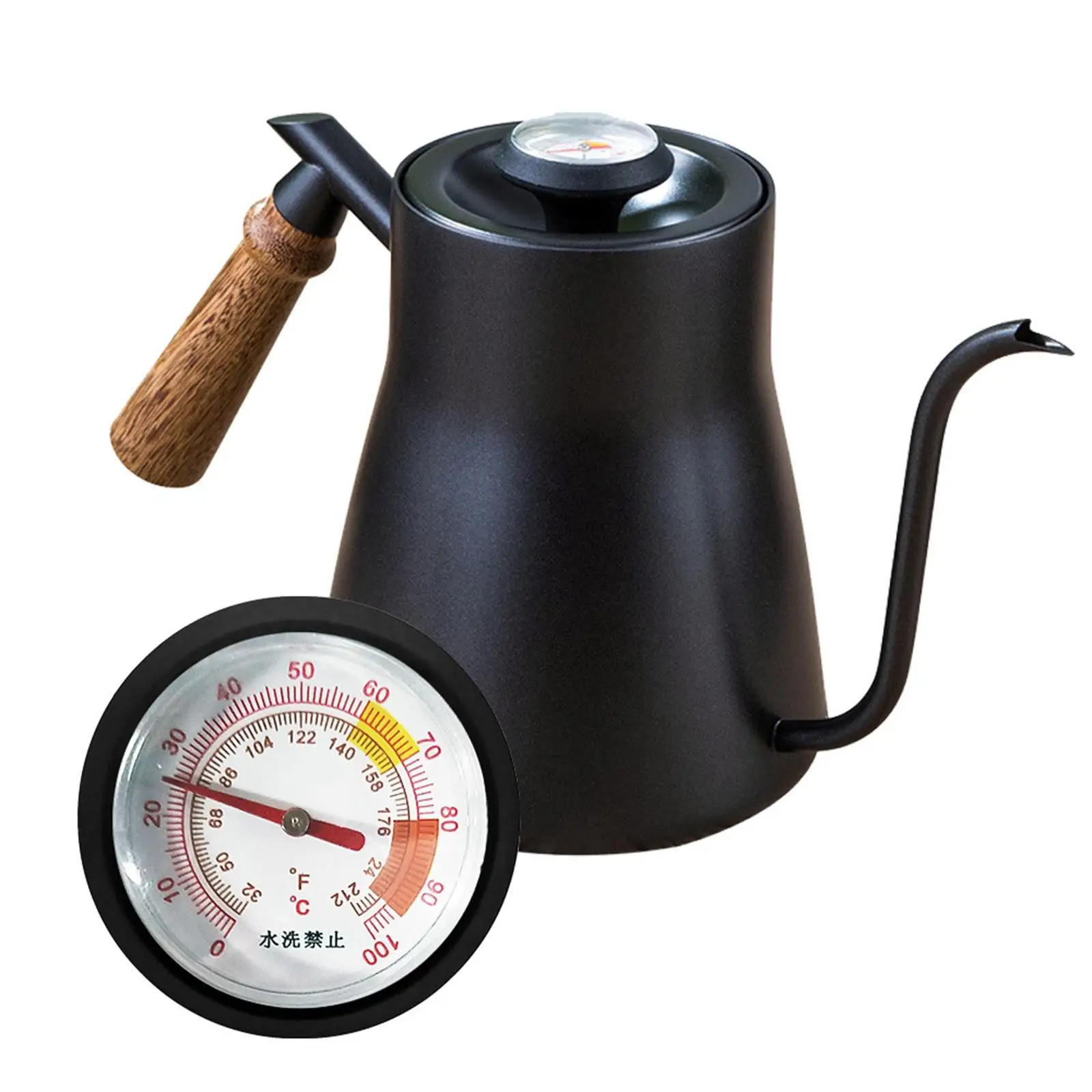 Food Thermometer Chocolate Milk Foam Monitoring Thermometer Coffee Drinks Thermometer BBQ Grill Deep Fry Analog Thermometer 5