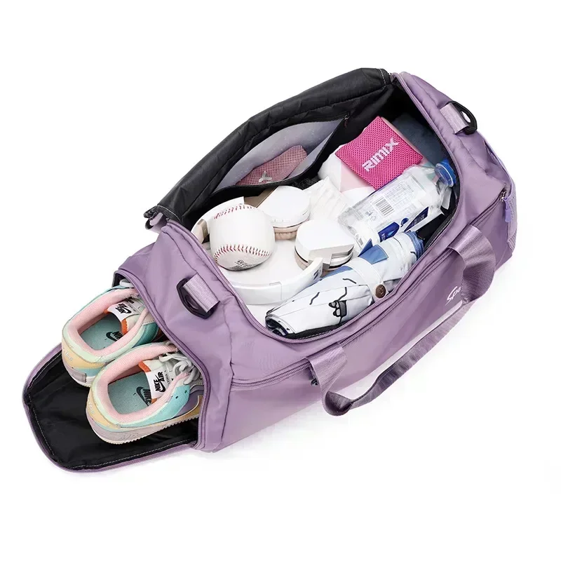 Large Capacity Gym Bag Women Men Travel Luggage Bags Dry Wet Separation Tote Handbags Trekking Duffle Bags Fitness Training Bags 5