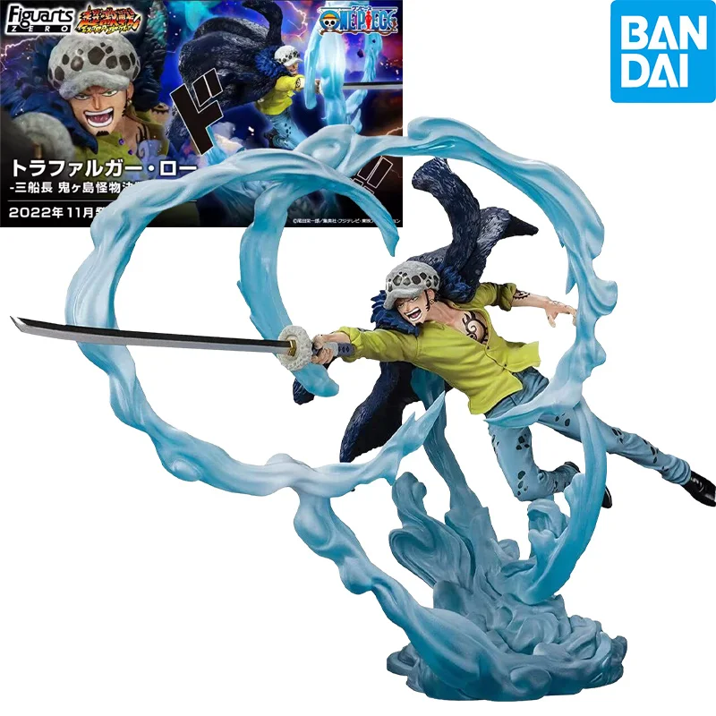 

В наличии Bandai фигурка Zero One Piece Trafalgar Law Onigashima Монстр Боевая Аниме Фигурка экшн-модель коллекционные игрушки подарок