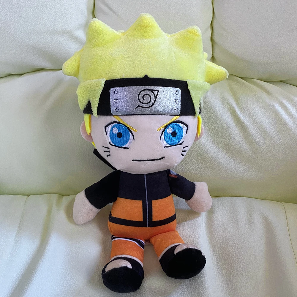 2024 New 27cm Naruto Plush Toy Anime Figure Uzumaki Naruto