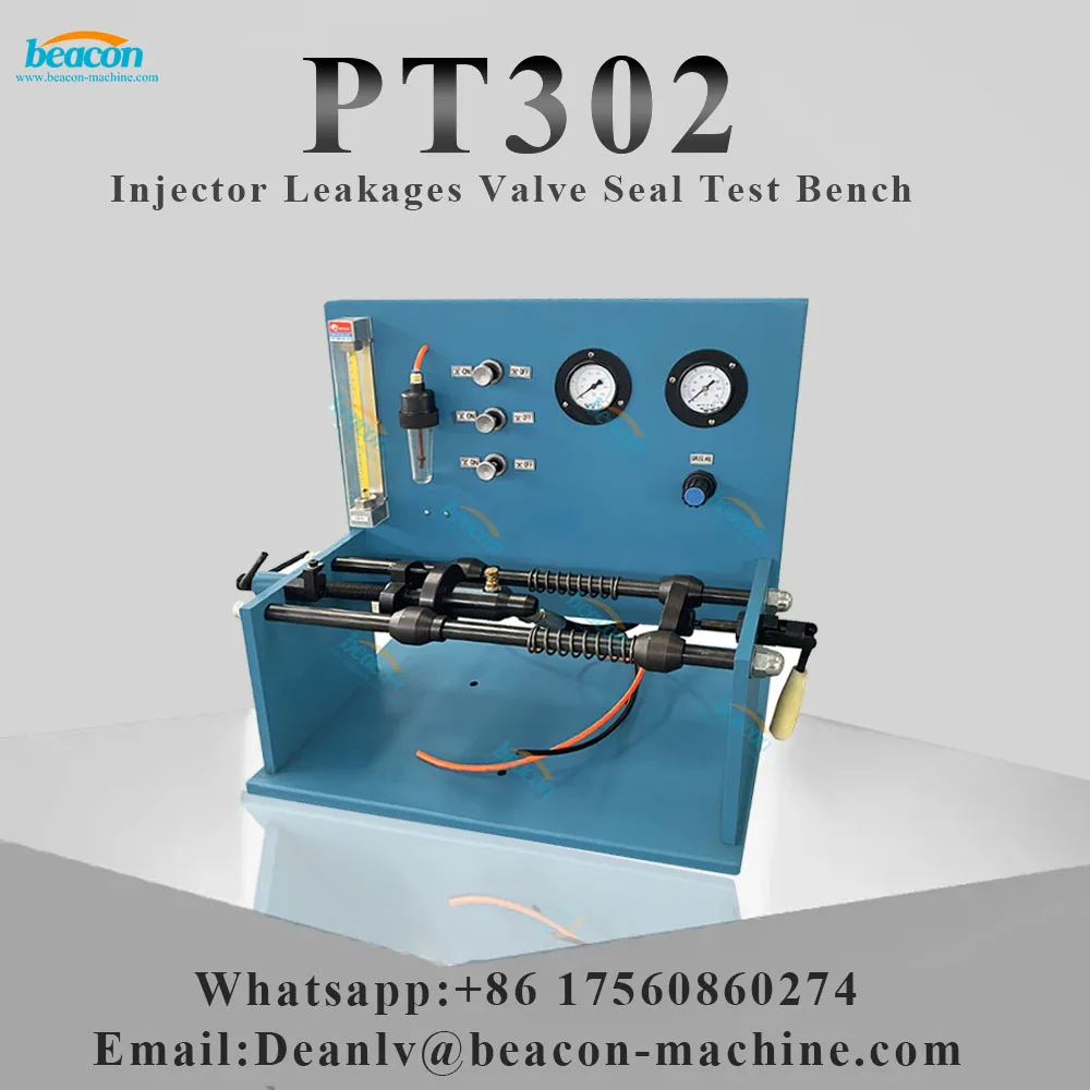 BEACONMACHINEPT302PTCumminsInjectorLeakagesAndValveSealTest