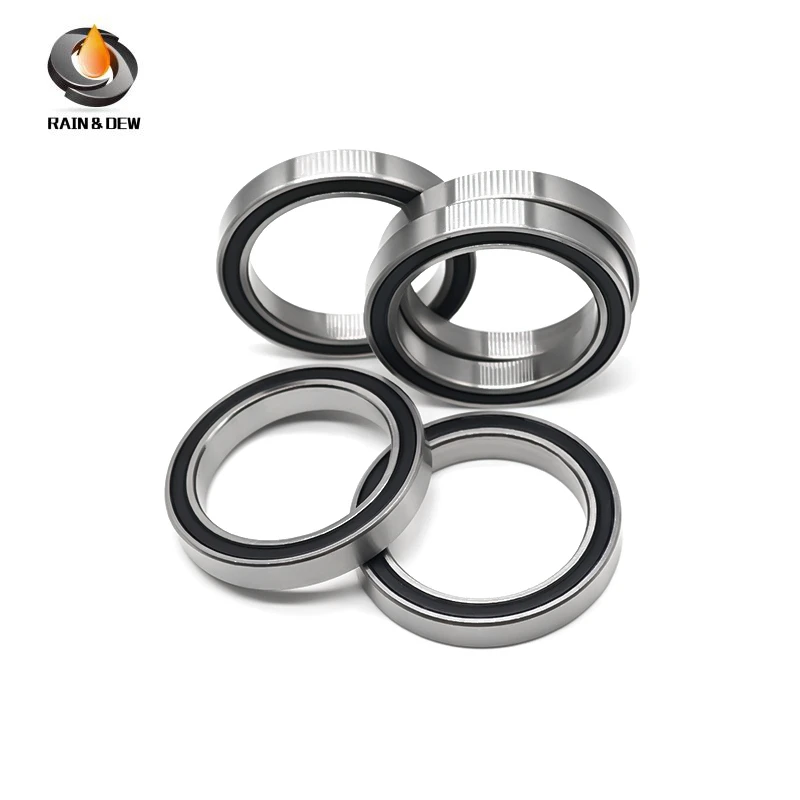 Lot De 4 Roulements à Billes 30406-2RS - 30x40x6 Mm - ABEC-7 - Pour Vélo, Machines, Montages à Paroi Mince