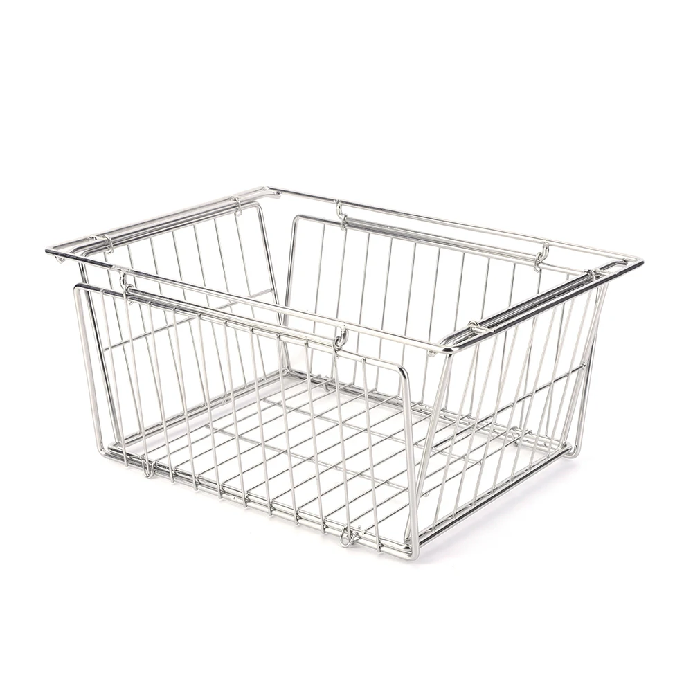 IGT Camping Drain Basket Table Panel Storage Basket Pots Bowls Plates Holder Basket for IGT Desktop Side Expansion Rack