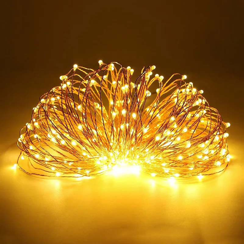 Fairy lights LED 2*AA Battery Powered Christmas Wedding Party Decoration Garland Indoor Outdoor Party Decoration Light String