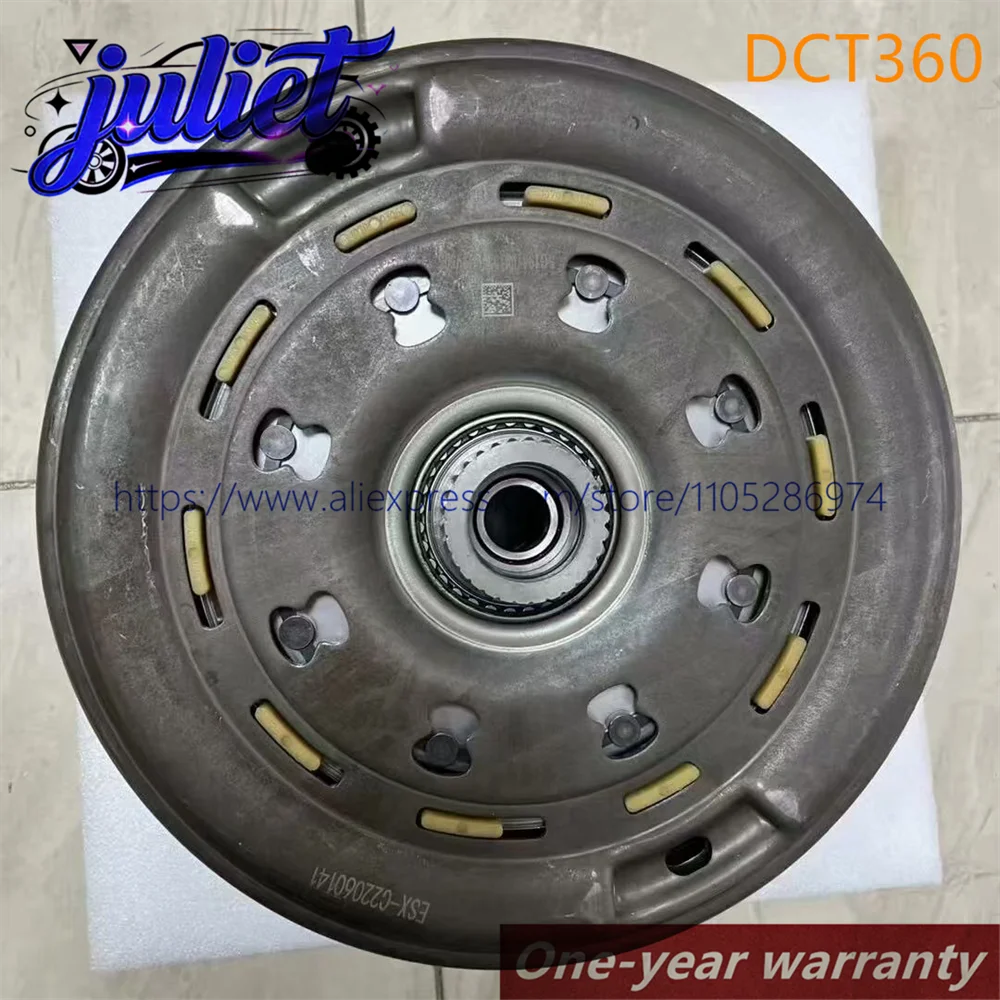 오리지널 신형 6DCT360 6단 자동변속기 듀얼 클러치 어셈블리 6단 6DCT360 포드, 조티, MG MG6 DCT360 호환