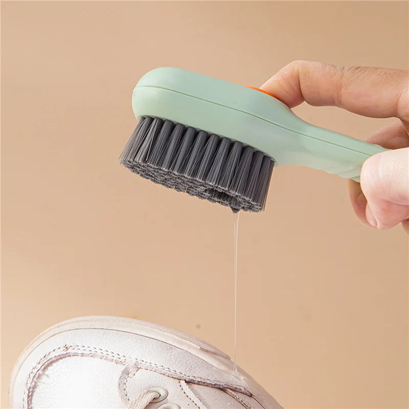 Multifunctional Soft bristled Shoe Brush Shoe Brush Long Handle Brush
