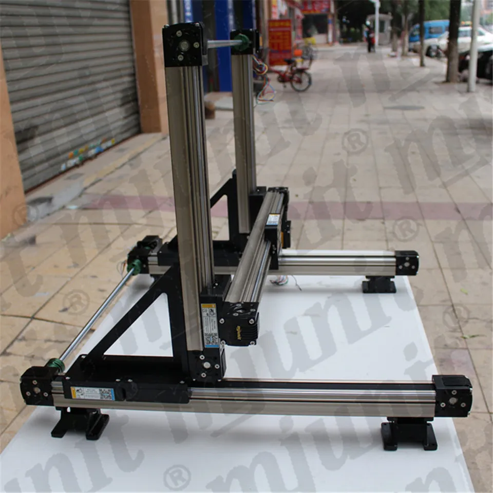 

Манипулятор для козловой фермы mjunit с синхронным ремнем для тяжелых условий работы по оси XYZ, автоматическая загрузка и разгрузка, штабелирование и обработка