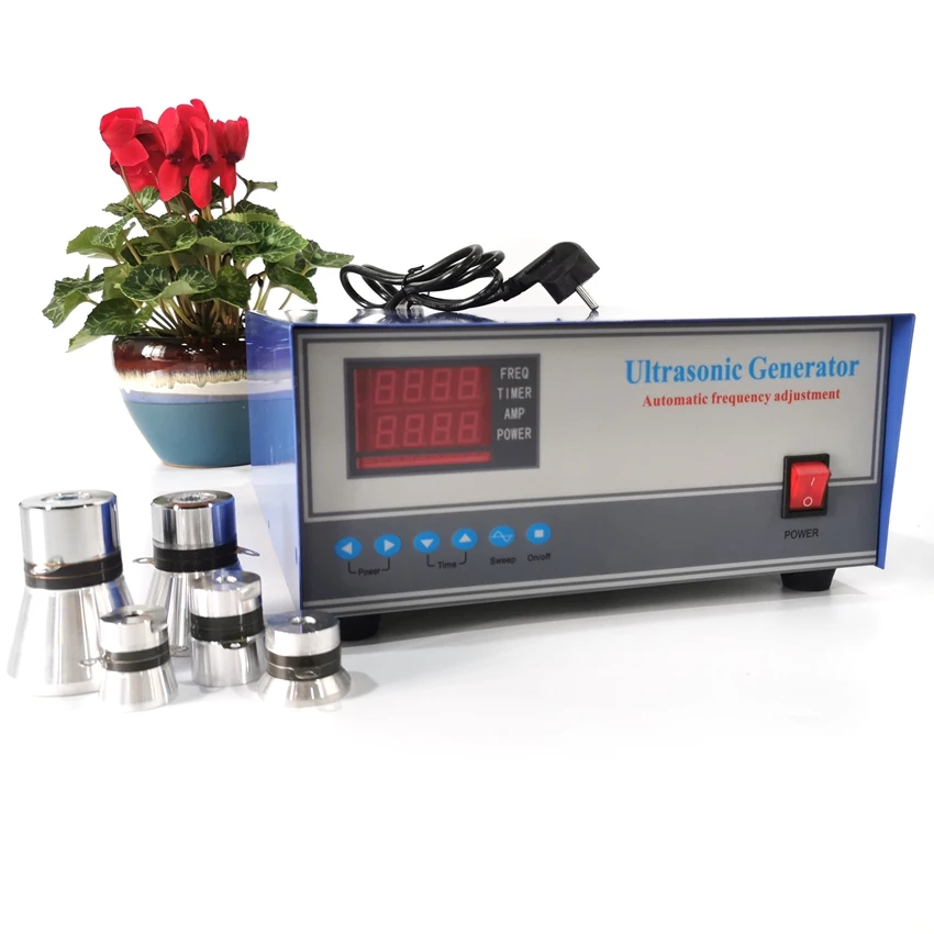 

High Frequency 120khz Ultrasonic Cleaning Generator 1000w 220v Or 110v For Industrial Tank