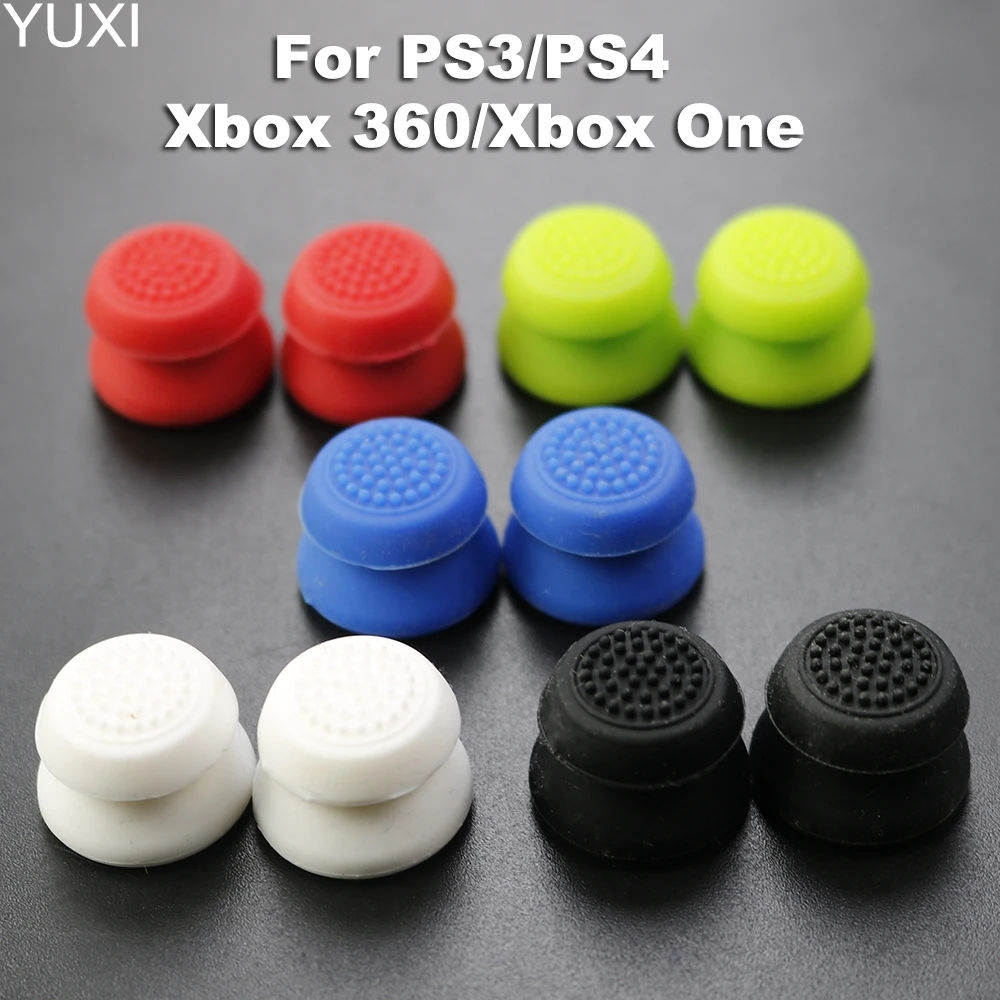 Grip Caps Ps4 Ps3 Xbox 360 One Game Controllers Joystick Extender Cap