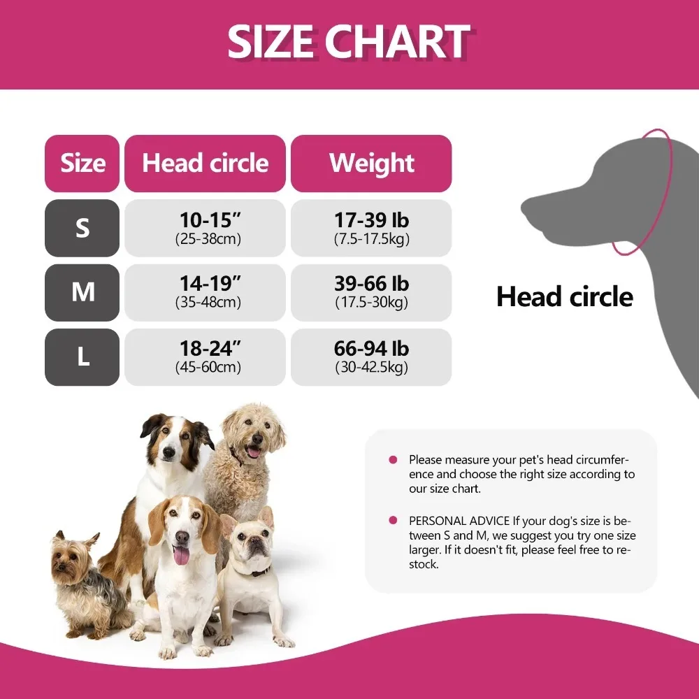 Waterproof Dog Earmuffs Noise Reduction Calming Ear Covers