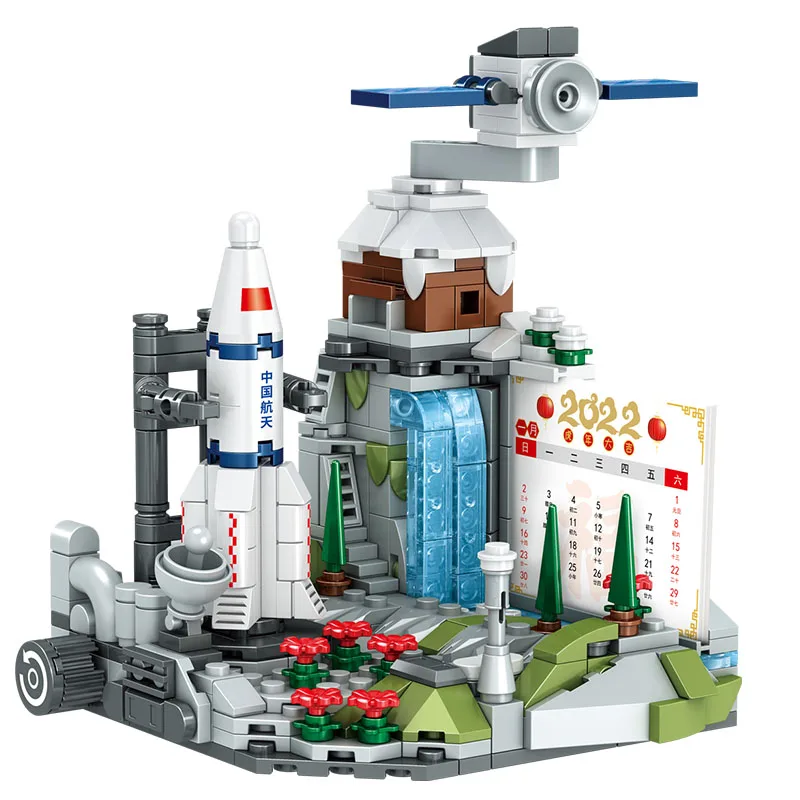 Space Exploration Shuttle Toys City Aerospace Building Sets Toys for