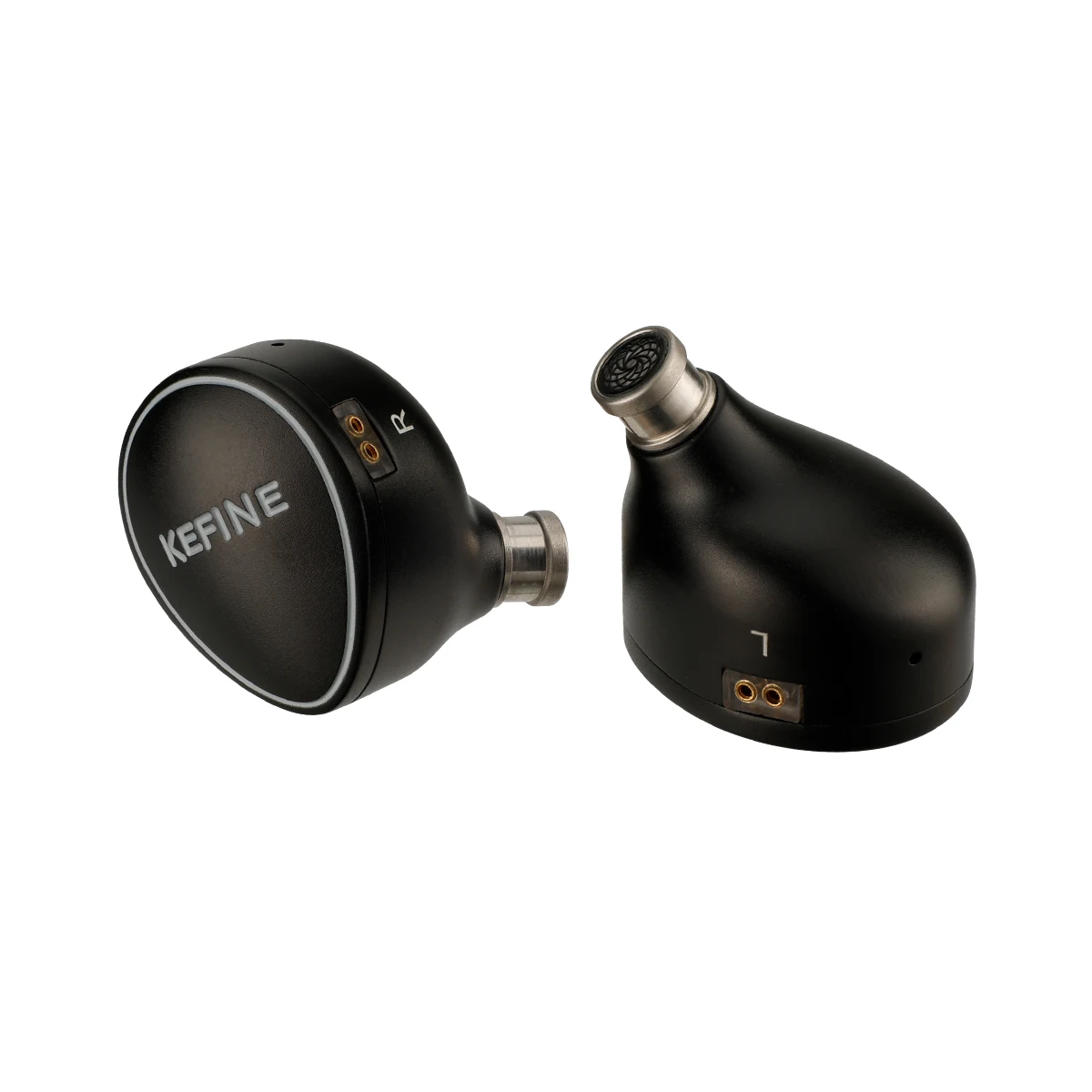 KEFINE Quatio 2DD + 2BA Hybrid Hifi IEM Earphone Silver-Plated