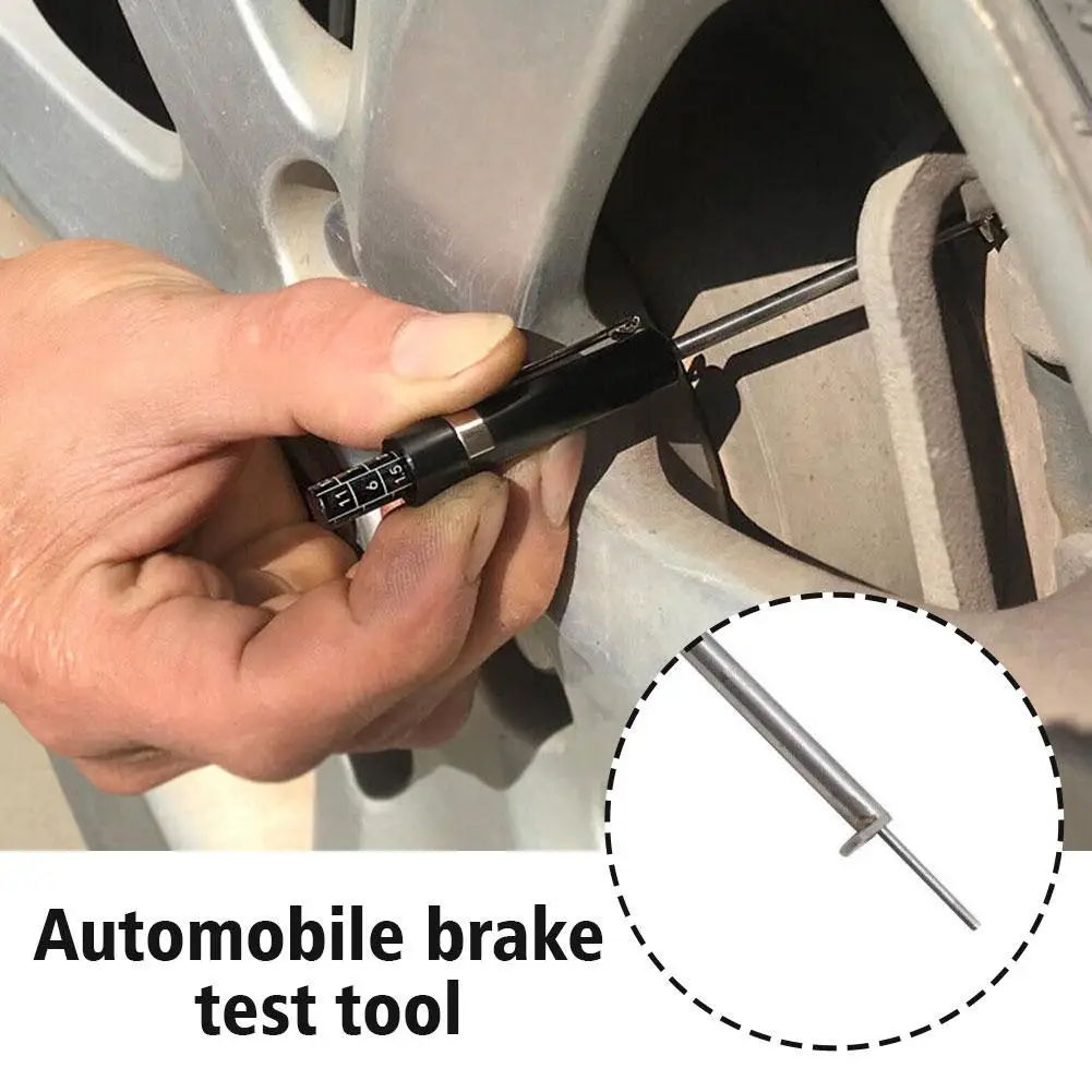 

Vehicle Brake Pad Thickness Gauge Car Brake Pad Tester Measuring Tool Measurment Automotive Accessories Hand Tools