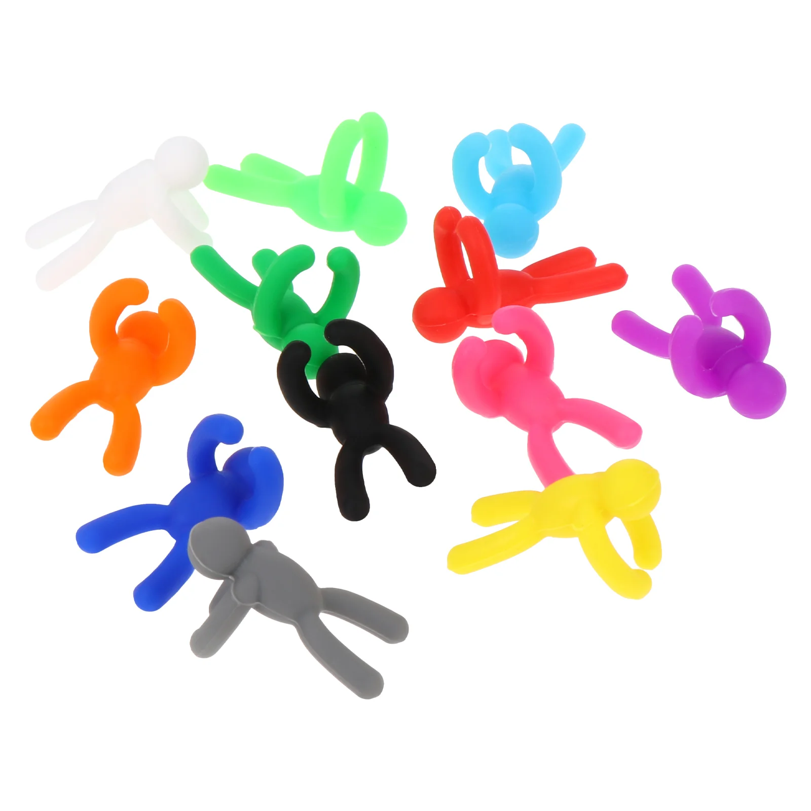 

small man Drink Markers Wine Glass Tags Drink Charms Cocktail Picks gel small man wine cup marker red wine cup mark
