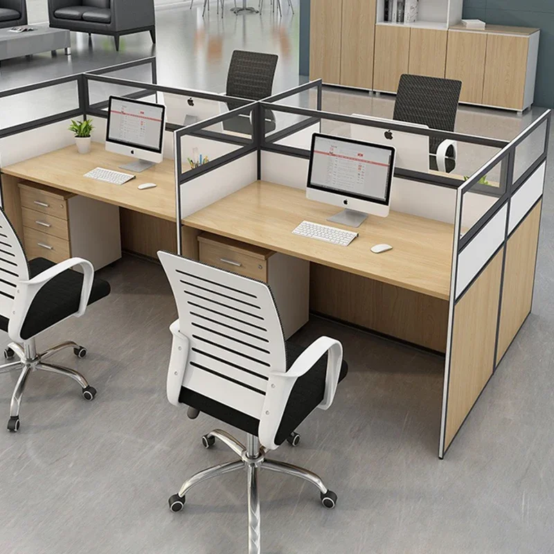 שולחן משרדי טבלאות מחיצה קוביית מודולרית סט שולחן עבודה למשרד רהיטי משרד