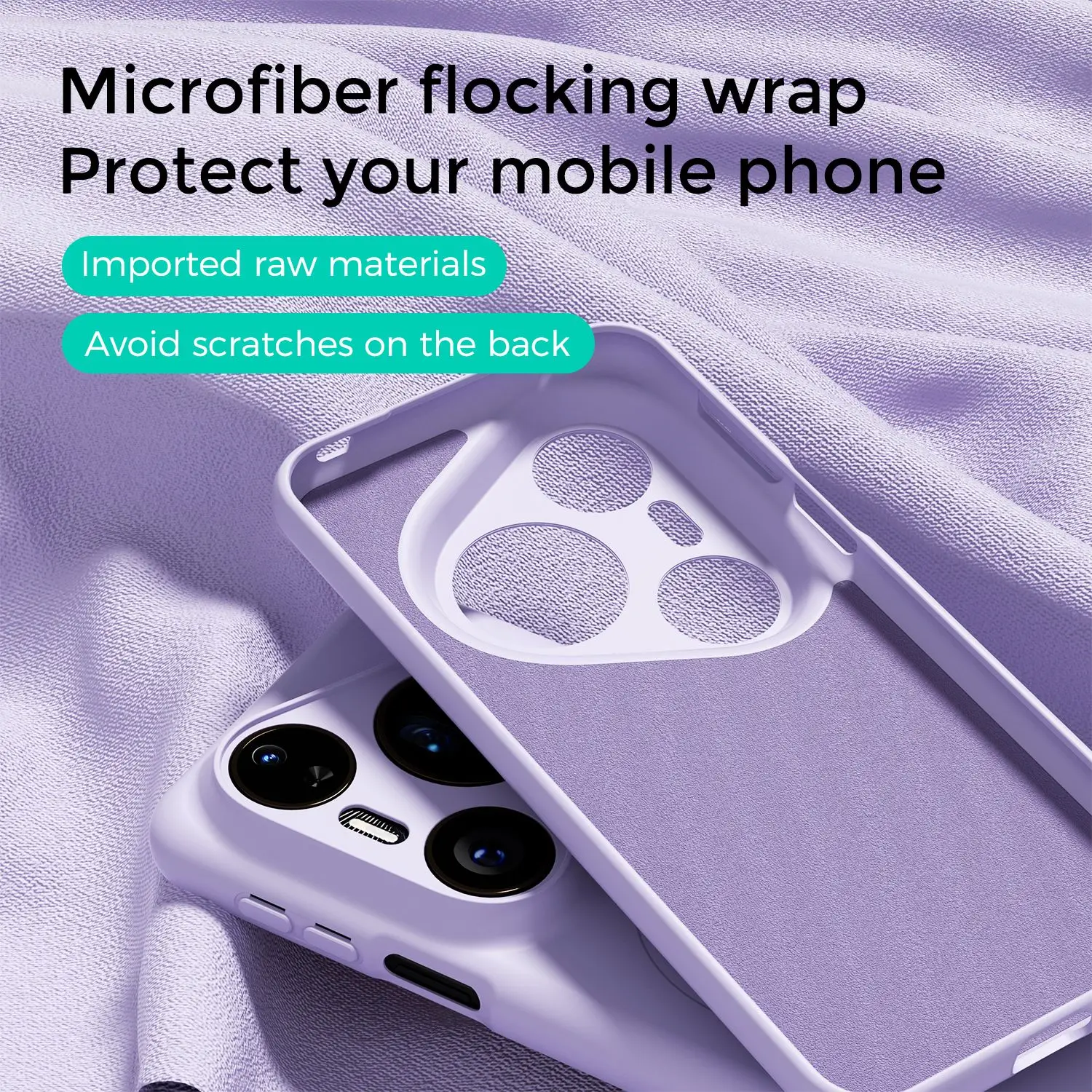 Magnetic Silicone Soft Touch Phone Case - Skin Friendly Feel