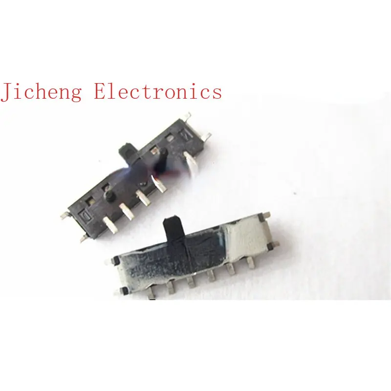 10PCS SSSS812701 Toggle Switch 10-pin 4-gear Side Sliding Power  Patch фотографии