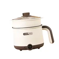 Electric Hot Pot Cooking Pot Home Use Noodles Pot for Ramen Soup Shabu Shabu 2