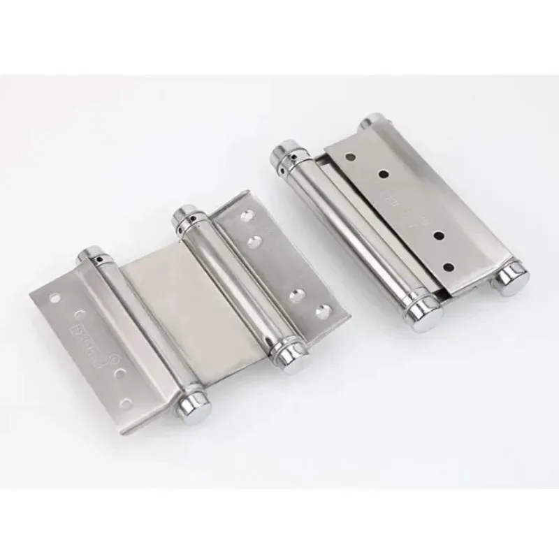 2Pcs 3 Inch Double Door Hinge Cabinet Drawer Butt Hinge Door Swing Stainless Steel Hinges With Screws Hand Tools Hardwar stainless steel hinges door hinges