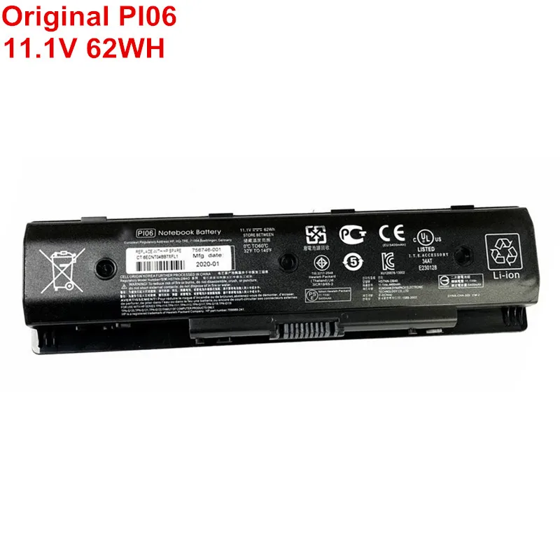 ASUNCELL Laptop-Akku Für HP Pavilion & Envy – 11,1V/4400mAh, 6-Zellen, Langlebig & Sicher