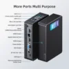 MeLE Quieter HD3 Fanless Mini PC Windows 11 Pro Celeron N5105 8GB 128GB Industrial IoT Computer, SSD HDD Gigabit Ethernet PXE 4K 2